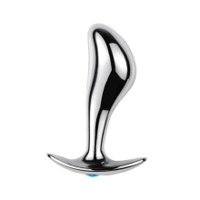 (L) Couple Sharing Sex Toys Metal Snake Head Shape G-pot Expansion Masturbation Butt Plug Analplug Sex