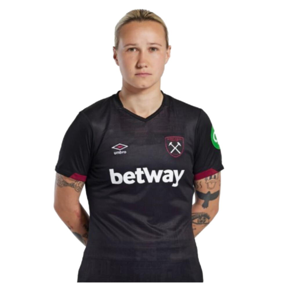 (L) 2024-2025 West Ham Away Shirt (Womens)