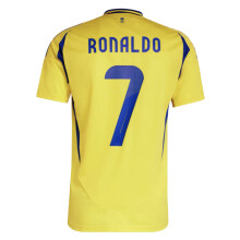 (L) 2024-2025 Al Nassr Cristiano Ronaldo Home Shirt