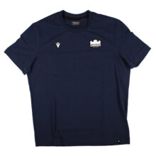 (L) 2024-2025 Edinburgh Rugby Ath Travel Cotton Shirt (Navy)
