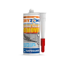 Dryzone Silicone Sealant Remover (150ml) Fast-Acting Paste for Removing Silicone from Metal, Glass, Ceramics & More