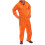 BEESWIFT NYLON COVERALL ORANGE XXL 1