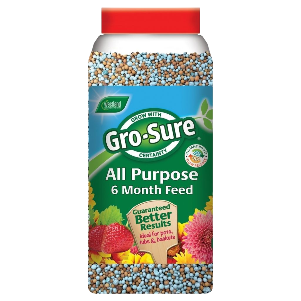 (1.1Kg Jar) Gro-Sure Slow Release Plant Food, Dual Action, Feeds Flowers, Fruits & Veg for 6 Months
