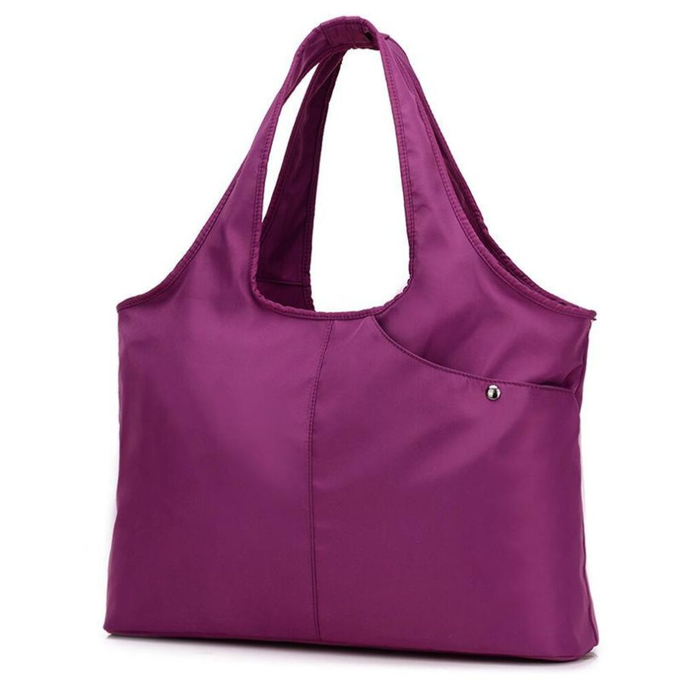(rose red) Nylon Mommy Bag Women Totes Handbag Large Capacity Shoulder Bag Tote Bag