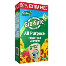(1.65Kg Box) Gro-Sure Slow Release Plant Food, Dual Action, Feeds Flowers, Fruits & Veg for 6 Months