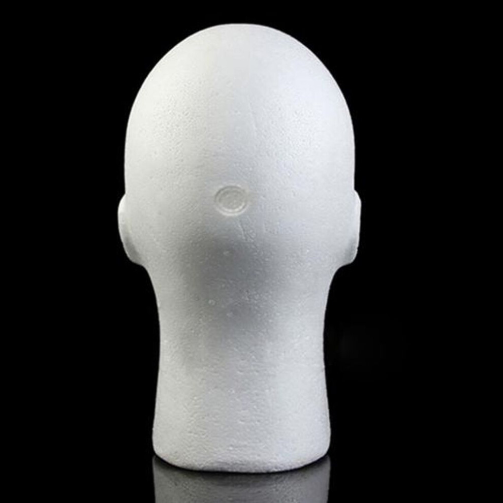 Male Model Foam Plastic Foam Mannequin Head Model Wig Glasses Hat Display Rack