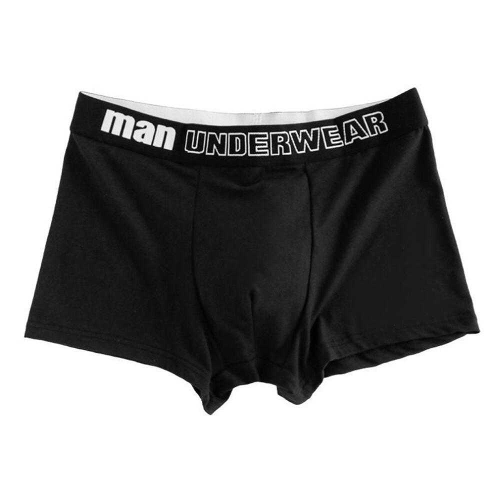 (black, 3XL) Men's Underwear Big Boxers Briefs Large Size