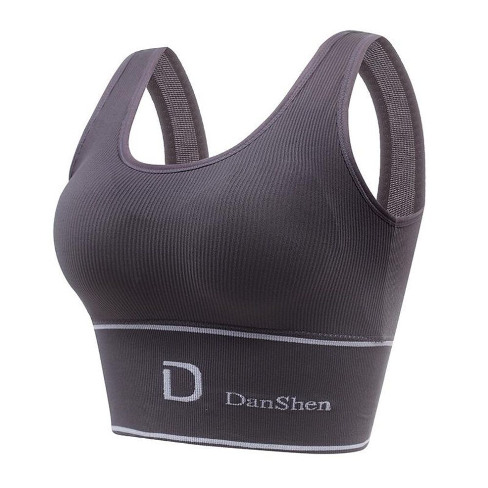 (grey, XL/2XL) Seamless Plus Size Bra with Full Coverage