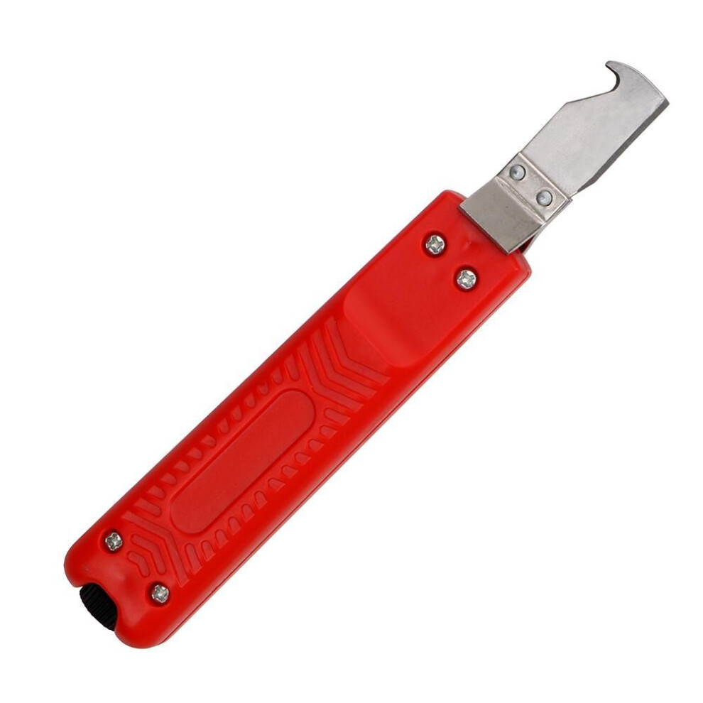 Wire Stripper Knife 8-28mm Rubber Handle Fastness Insulation Stripper