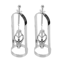 Nipple Stimulator Metal Nipple Clips Bondage 1 Pair Breast massage Adjustable Sex Toys for Couple Play Clamps Retention Device
