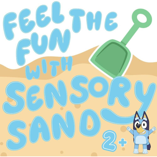 Bluey Bluey Sensory Sand Playset Shape and Play 1