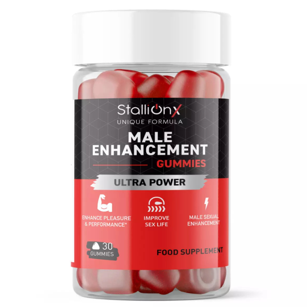 StallionX Unique Formula Gummies Food Supplement 1 Month Supply