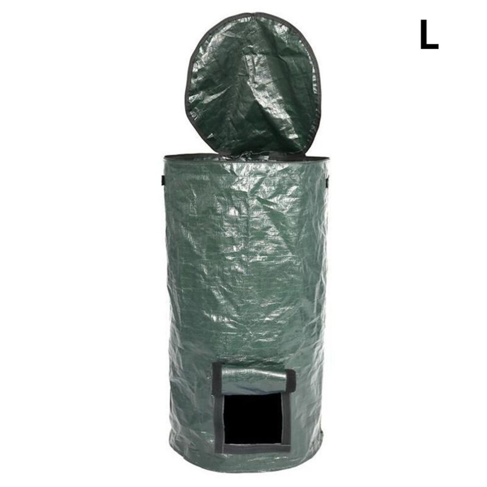 (L) Compost Bag Homemade Organic Ferment PE Compost Bag Kitchen Waste Disposal Jardinage Potager Garden Accessories
