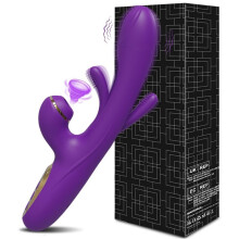 (purple) Tapping Flapping Vibrator for Women Clitoris Clit Sucker Stimulator Powerful Sex Toy Woman Female Rabbit Sucking Vibrators