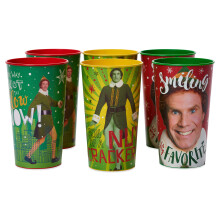 Felicitari americane 6-jude? 22 oz. Cupa de plastic reutilizabila amic The Elf Christmas Party Supplies