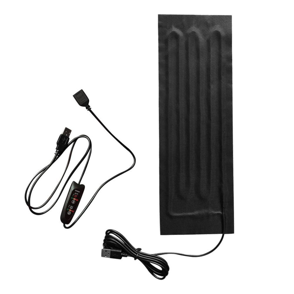 (black, One Size) Sagit Usb,heater,electric,heating,pad,pad,heater,thermal,clothes,heated,outdoor,mobile