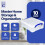 Really Useful Really Useful Box Stackable 8.1L Plastic Storage Container Bin with Snap Lid & Built-In Clip Lock Handles for Home & Office Organization 10 Pack 3