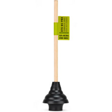 Steadmax XTS-65-Pro ???eavy Duty toilet stemplet Kommerciel kvalitet Kraftig dobbelt trykkraft Gummi Cup med tr?h?ndtag til tilstoppet badev?rel