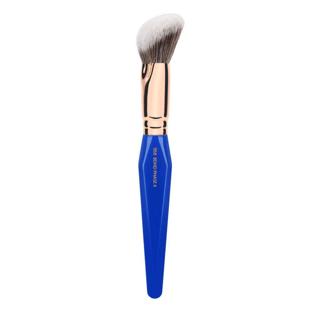 Bdellium Tools Golden Professional Makeup Brush - Triangle 968 Bdhd Phase Ii - With All Vegan And Soft Synthetic Fibers For Versatile Application & B
