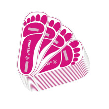 Pink 120Pairs(240Feets)Disposable Spray Tanning Feet Pads for Hygienic Foot Protectors Comfortable & Hygienic Spray Tan Pads Feet-Specifically for the