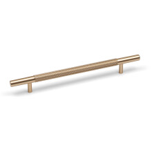 (160mm Handle) Brass Gold Knurled T Bar Handles 160mm 320mm