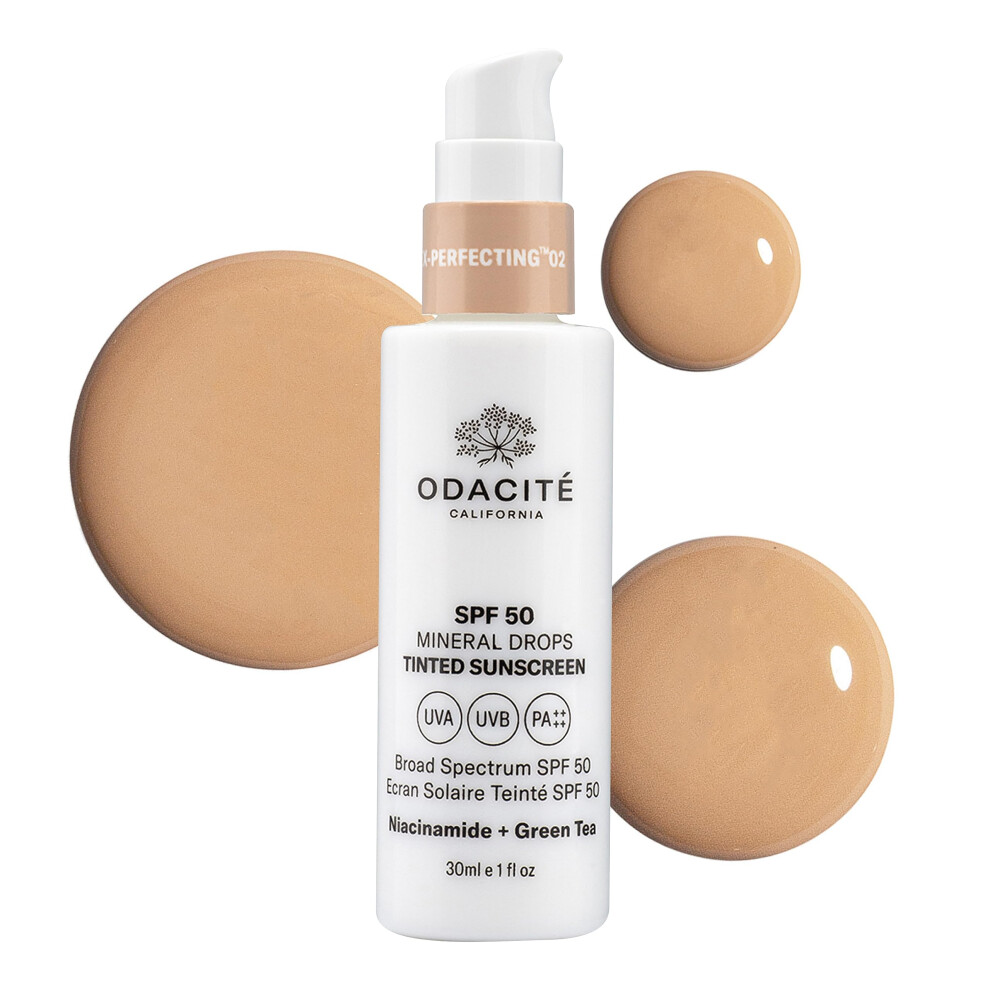 Photos - Sun Skin Care SPF 50 Flex-Perfecting Mineral Drops Tinted Sunscreen TWO 8.50008E+11