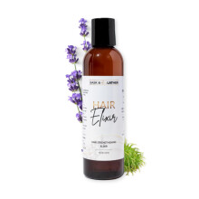 Bask & Lather Elixir Ulei de ntarire a parului Jamaican Ulei de ricin negru pentru volum Grosime dentangle de frizz Condi?ii Noi cre?tere a paru