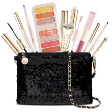 Kit trucco per ragazze adolescenti Color Nymph, kit trucco per ragazze, set trucco tutto in uno per donne con borsa di paillettes, confezionati s