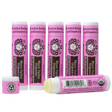 Moon Valley Organics Balsamo per labbra alla cera d'api per idratare labbra e cuticole (confezione da 6 JUICY BLACKBERRY)