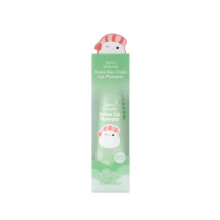 Portachiavi Keina di TONYMOLY x Squishmallows Spicy Wasabi Lip Plumper - Lucidalabbra trasparente, rinfrescante e idratante, volumizzante e rimpo