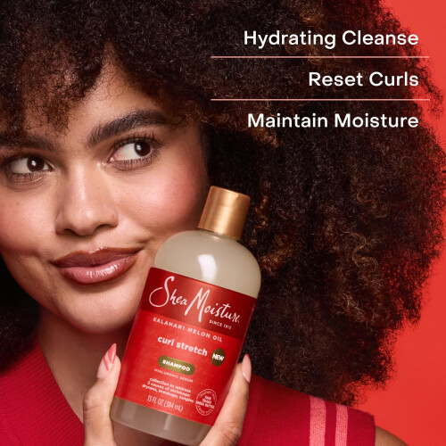 Shea Moisture Curl Stretch Shampoo, Kalahari-Melonenöl 1