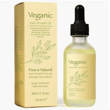 FEIBTH Veganic Haargroeiolie, Veganic Natuurlijke Haargroeiolie, Veganic Haarolie voor Haargroei voor Mannen en Vrouwen 1st
