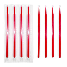 Individuelt indpakkede bomuldspinde Eyeliner b?rste ?jenvippeb?rste rejse bomuldspinde bomuldspinde til ?ret Makeup Clean(100Count)