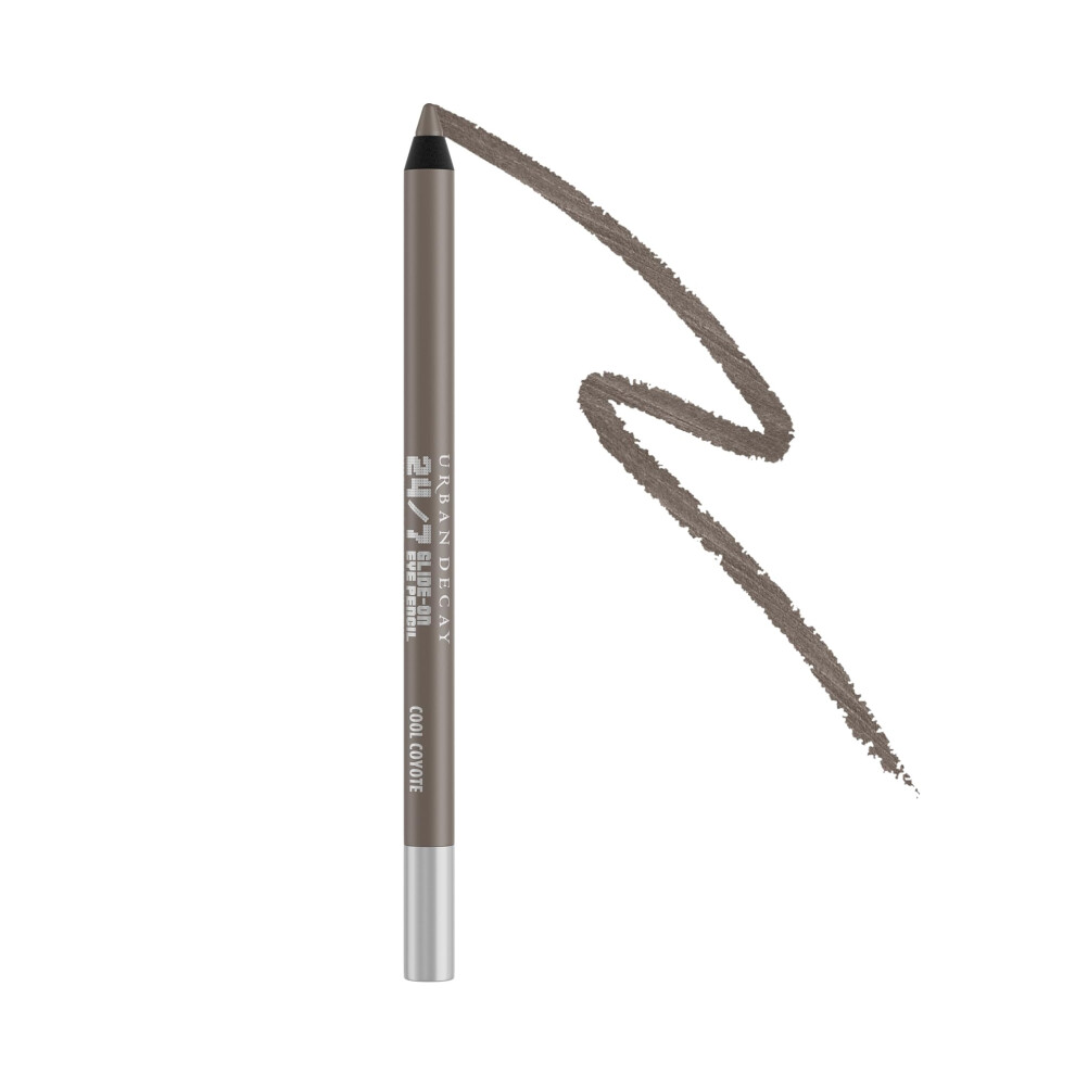 Urban Decay 24/7 Waterproof Waterline Eyeliner Pencil (Cool Coyote - Cool Charcoal Matte)  Smudge-Resistant  Transfer-Resistant  Long-lasting Colored