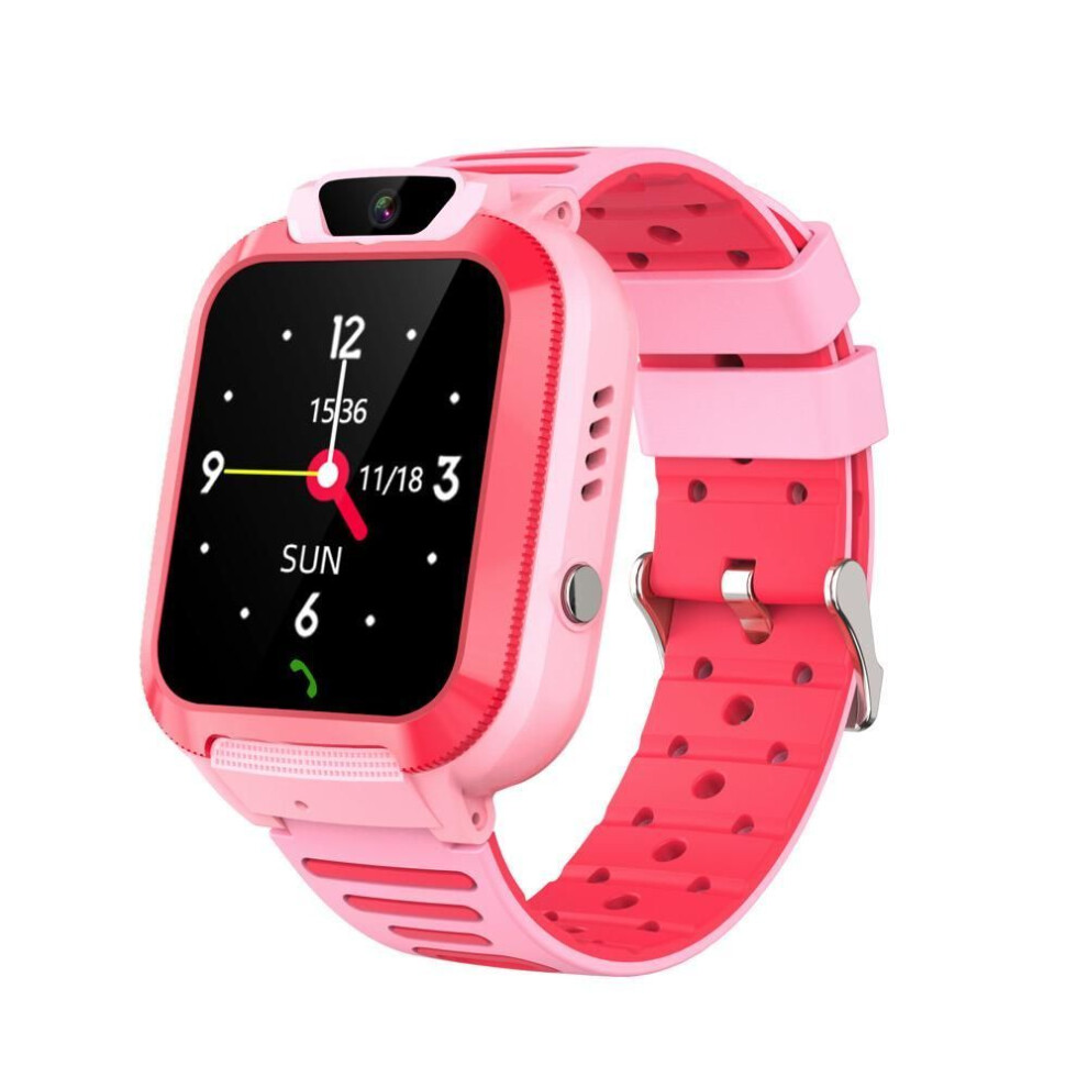 (as the picture) 1.44 Inch Kids 4g Waterproof Smart Watch Hd Voice Call Camera Sos Wifi Lbs Location Children Sports Student Smartwatch