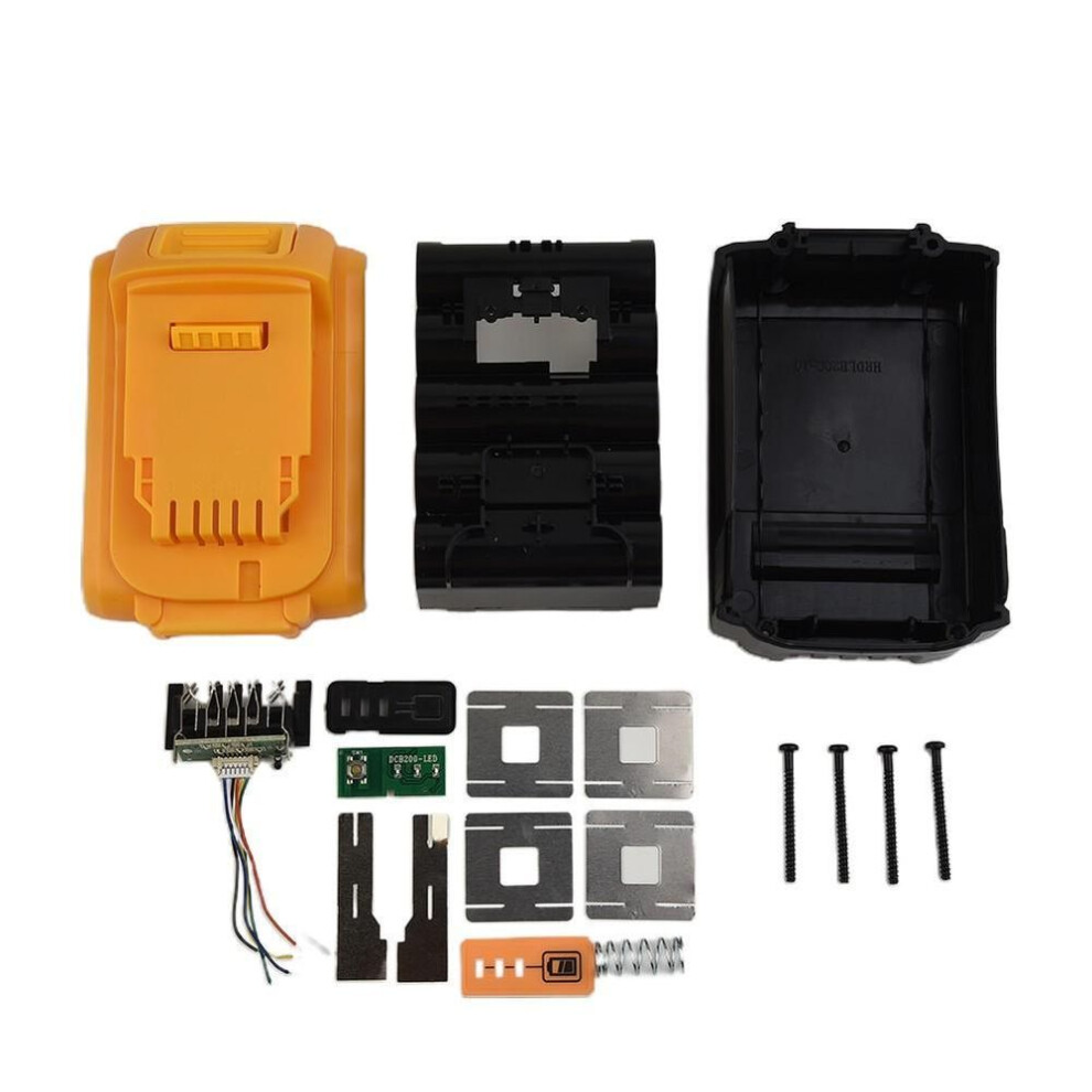 Dcb200 Battery Plastic Case Pcb Protection Circuit Board For Dewalt 18v 20v