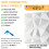 (White, Set of 14) Decorative 3D Wall Panels (50cm x 50cm) Diamond Design PVC Cladding Panel 5