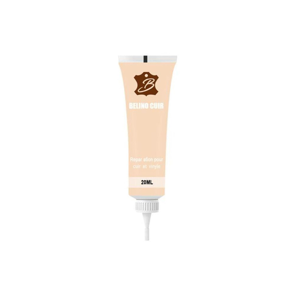 (beige) 20ml Leather Repair Gel Color Repair Home Car Seat Leather Complementary Repair Refurbishing Cream Paste Leather Cleaner