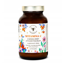 Vitamin C from wild rose with bee pollen