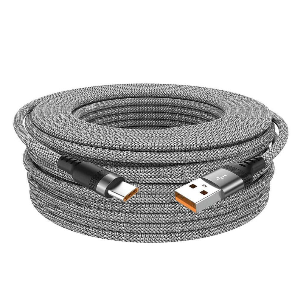 (, 3M) Usb Type C Cable With 5A Fast Charge For Android, 3M-8M Grey 4194874202120