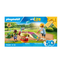 Playmobil 71449 My Life Mini Golf Birthday Celebration Set