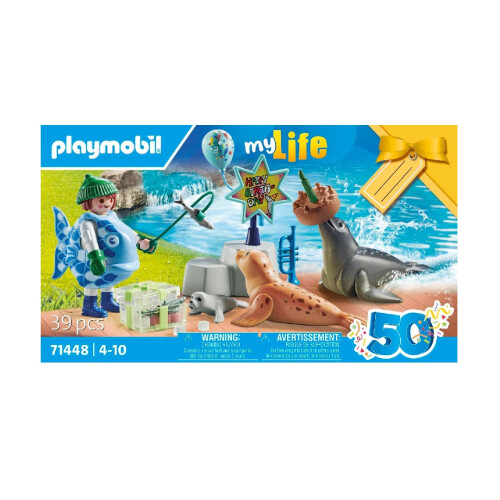 PLAYMOBIL Playmobil Mi Vida: Cuidador con Animales