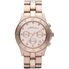 Montre Marc Jacobs MBM3102 pour femme, couleur or rose