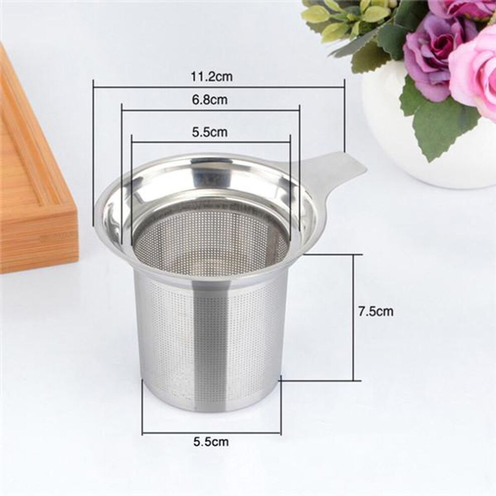 Reusable Stainless Steel Mesh Tea Infuser Tea Strainer Teapot Tea Leaf Spice Filter Drinkware Kitche