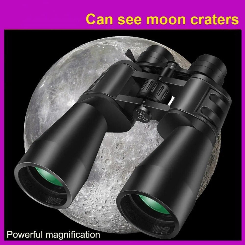 (black) Professional Binoculars 20-180x100 Wide-angle Telescope Ipx4 Waterproof Long-distance Night Vision Scope Travel Hiking Equipment