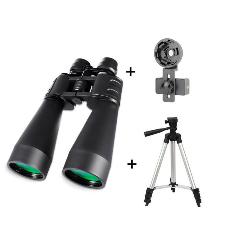 (Full Set) Binoculars Telescopes 10-380x Zoom 1000m Hd Long Range Binocular Telescope With Night Vision Waterproof