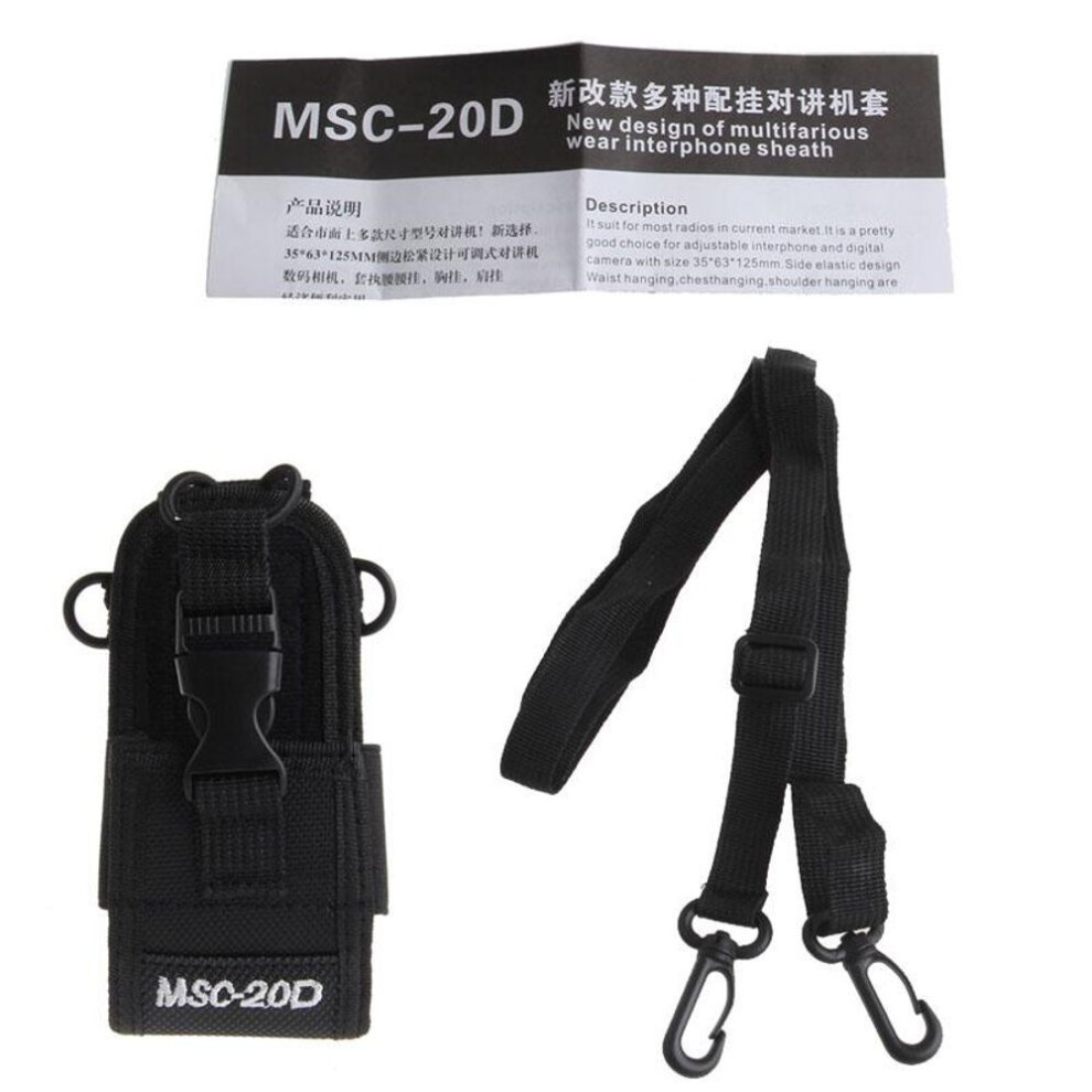 Msc-20d Radio Case Holder For Baofeng Uv3r+plus Puxing Px-777 Plus Px888 K A194