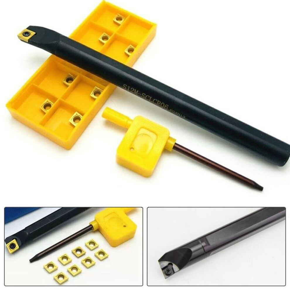 Carbide Tool Bar Turning Hole Ccmt0602 Cutter Gold
