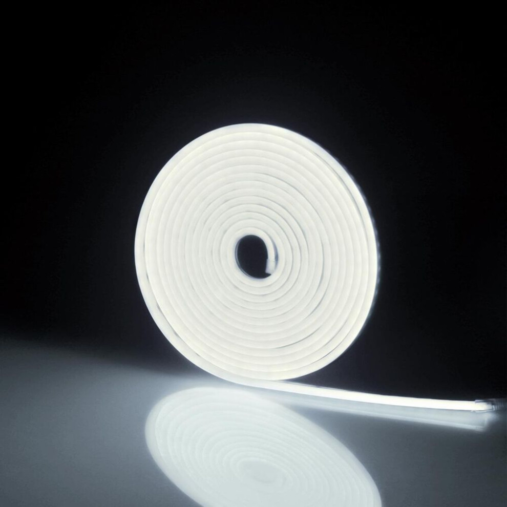(white, 3m) Dc 12v Neon Lights Led Strip Smd 2835 120leds/m Neon Sign Waterproof Silicone Rope Light Flexible Lamp Home Backlight Decoration