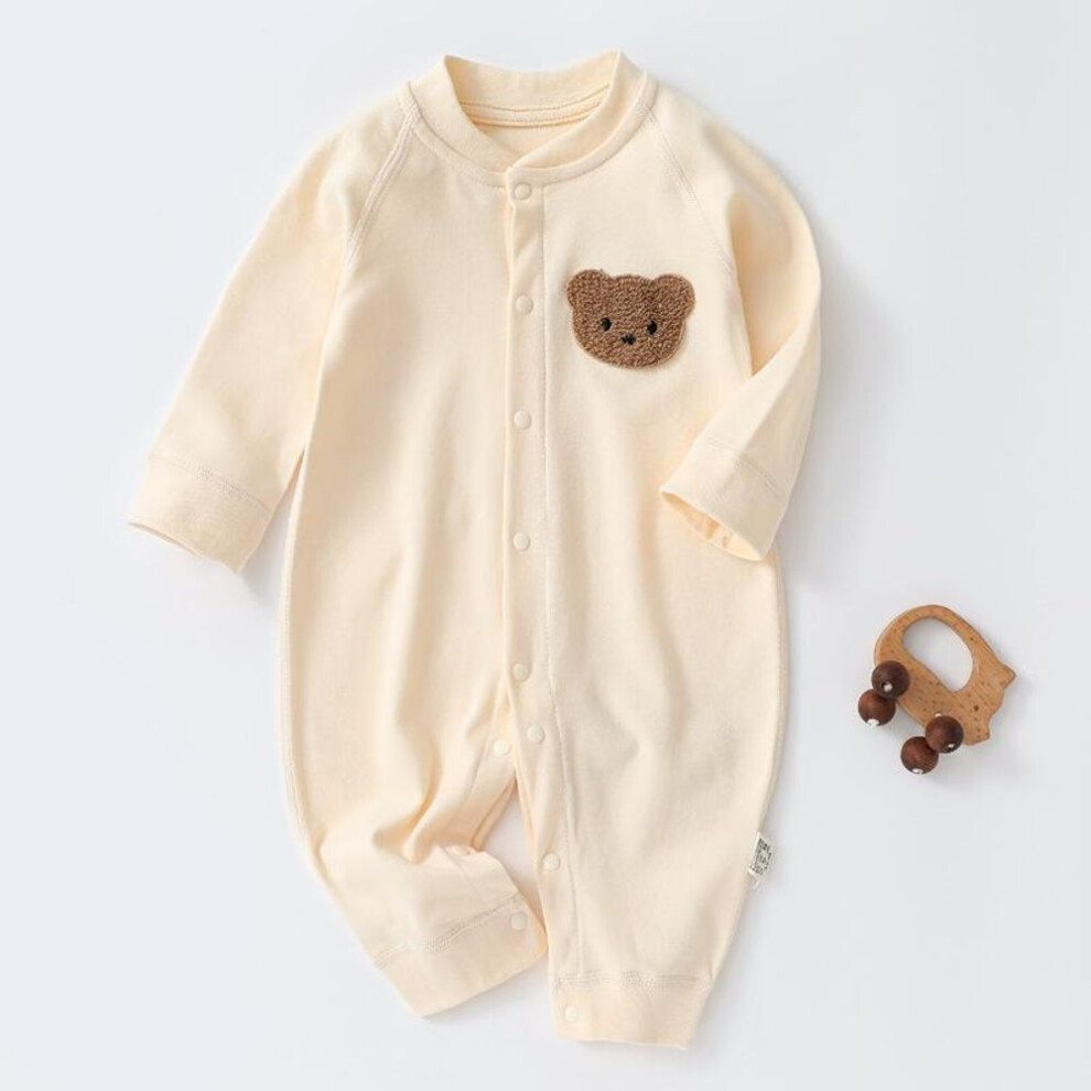 (as the picture, 73) Cotton Baby Jumpsuit Bunny Bear Newborn Romper For Boys Girls Clothes Korean Infant Onesie Toddler Outfit Kids One-piece 0-18m